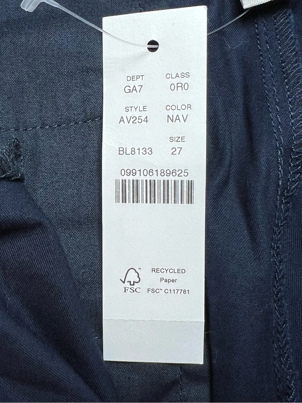 J. Crew Slim Boyfriend Chino mid rise casual women’s pants size 27